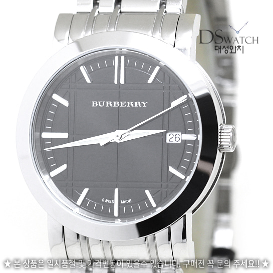 BURBERRY - 버버리 남성용 BU1364 블랙판 쿼츠